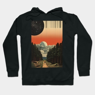 Whispers from the Past Vintage Nature Aesthetic Art Hoodie